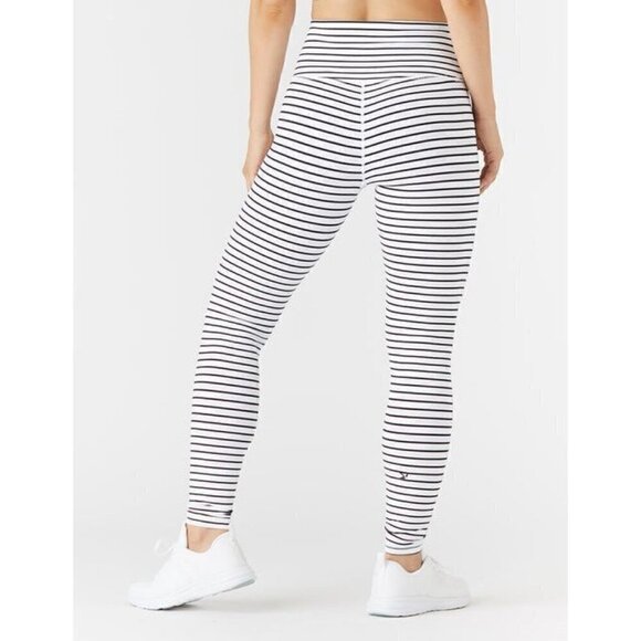 GLYDER High Power Legging White and Black Stripe Size XS - Picture 3 of 10